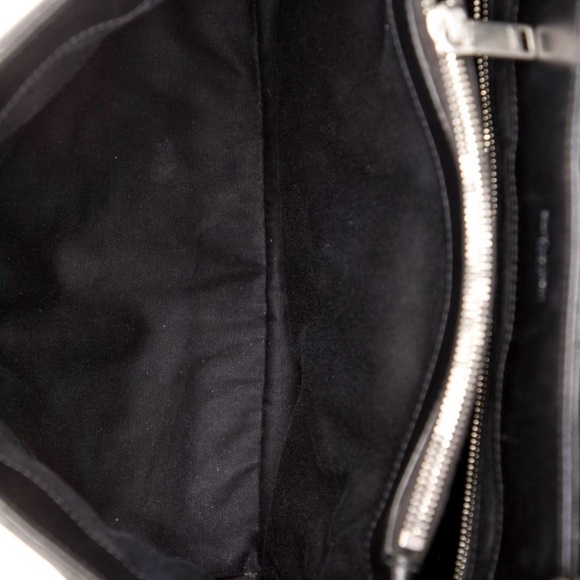 Yves Saint Laurent Medium LouLou Black Quilted Shoulder Bag- - Picture 6 of 6